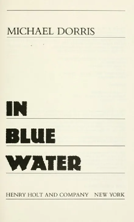 Yellow Raft in Blue Water